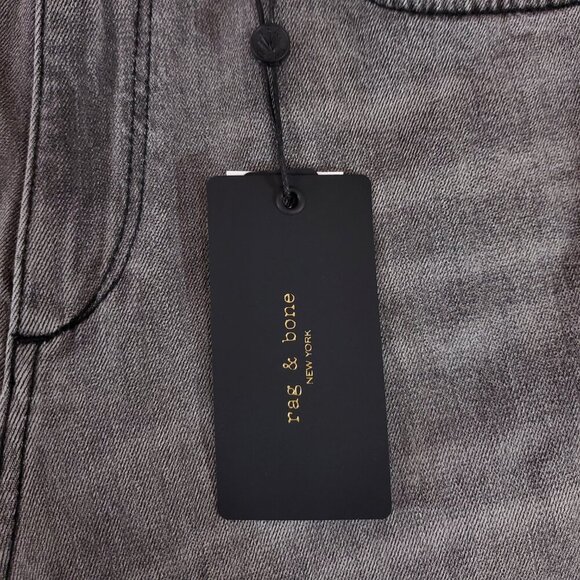 NWT Rag & Bone Mens Size 34X32 Fit 1 Skinny Aero Stretch Jeans Greysail $225 - Picture 5 of 15